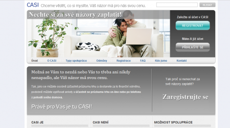 Casi - Český projekt - vyplňování anket